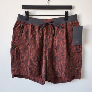 NWT LULULEMON BXBY Brown Grey License To Train Shorts 7" Linerless Men's XXL
